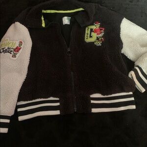 Justice Black Fleece Grinch Jacket